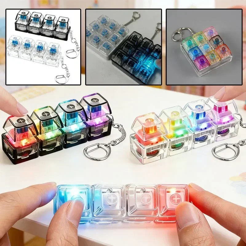 Office Tech And Gadgets - 1pcs LED 키보드 키캡 스트레스 릴리프