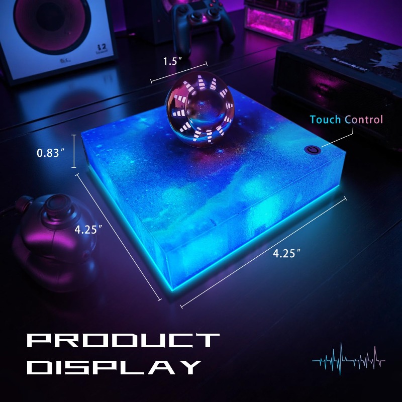 Office Tech And Gadgets - 공중부양 UFO 램프 360도 회전 °