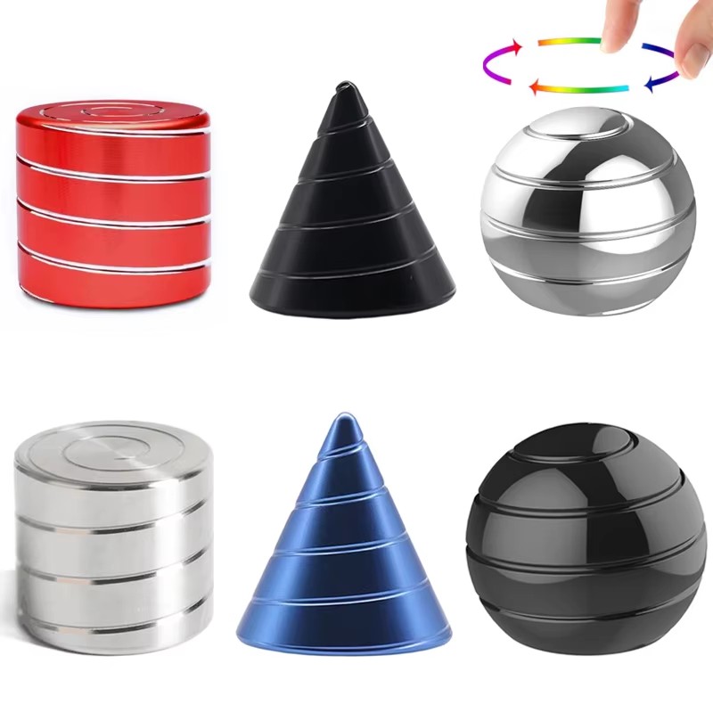 Cool Office Tech Gadgets - 운동식 회전 책상 장난감 광학 환상