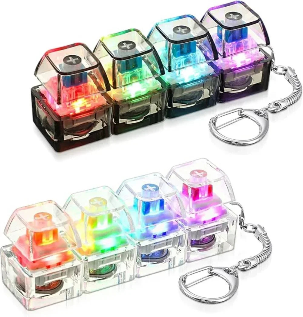 1pcs LED 키보드 키캡 스트레스 릴리프 키체인 4 - Office Tech And Gadgets 리뷰 및 가격