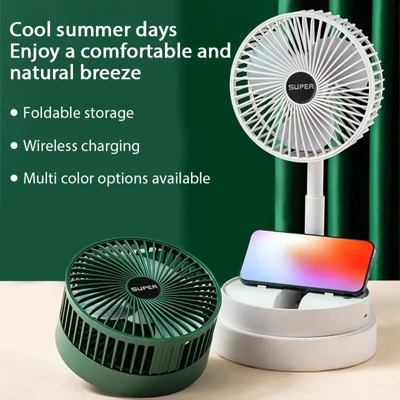 USB 충전 미니 접이식 확장형 팬, 긴 배터리 수명, - Cool Office Tech Gadgets 리뷰 및 가격
