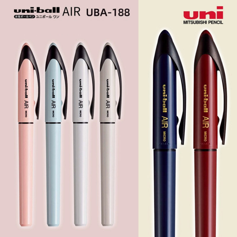 유니 볼 에어 마이크로 젤 롤러 볼 펜 UBA-188  - Office Work Tech 리뷰 및 가격