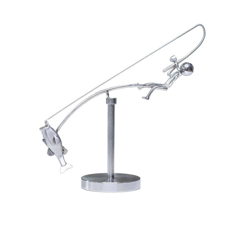 금속 균형 조각품 대형 금속 키네틱 아트 데스크 물리  - Cool Office Tech Gadgets 리뷰 및 가격