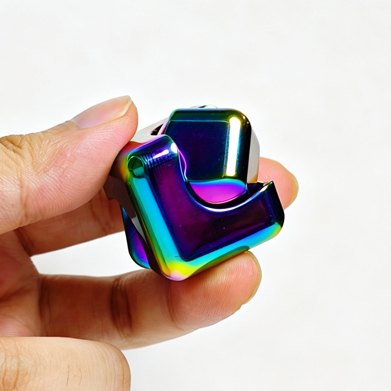 정사각형 금속 회전 큐브 EDC 멋진 데스크 장난감 성 - Cool Office Tech Gadgets 리뷰 및 가격