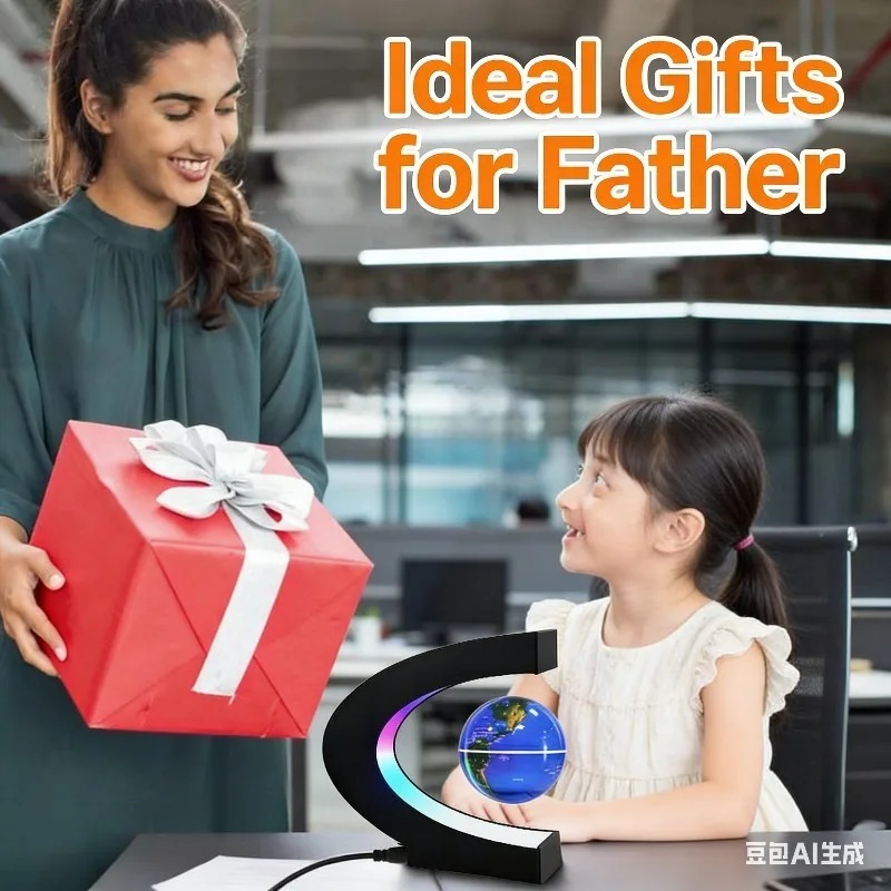 자석 공중부양 지구본 LED 무드등, 떠다니는 지구본  - Cool Office Tech Gadgets 리뷰 및 가격